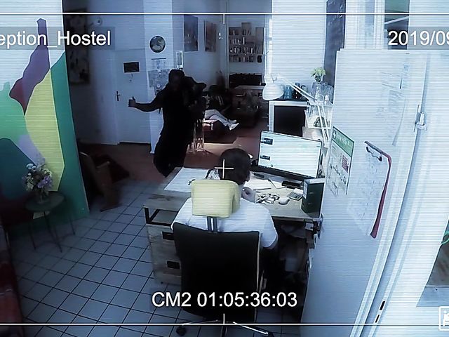 A big black cock teen Nata Ocean enjoys in the hostel