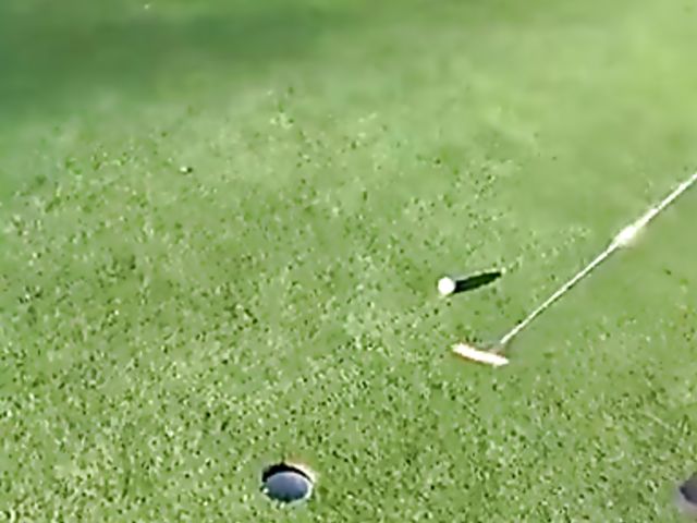 Public fucking on the golf field with busty teen Gabbi Carter