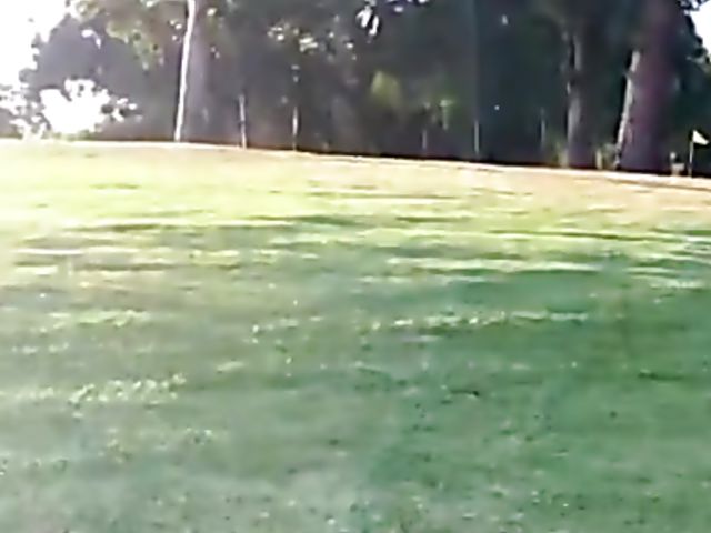 Public fucking on the golf field with busty teen Gabbi Carter