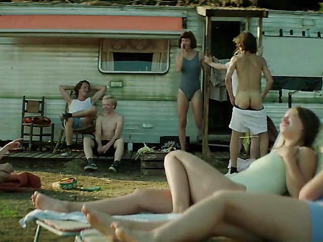 Mainstream sex scene and nudist lifestyle from dutch erotic movie Wij 2018