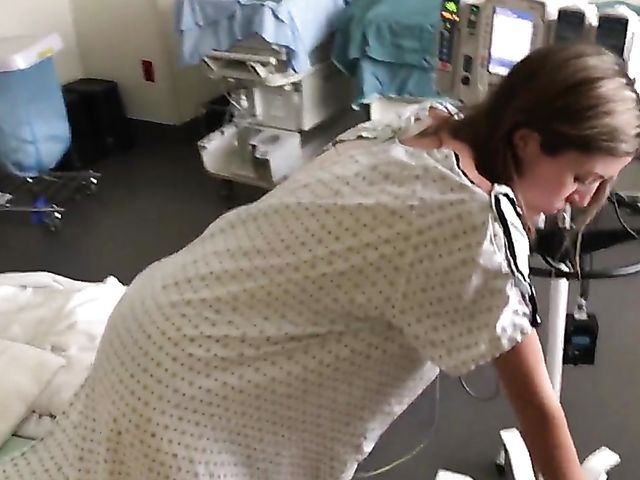 Pregnant amateur pillow humping before birth