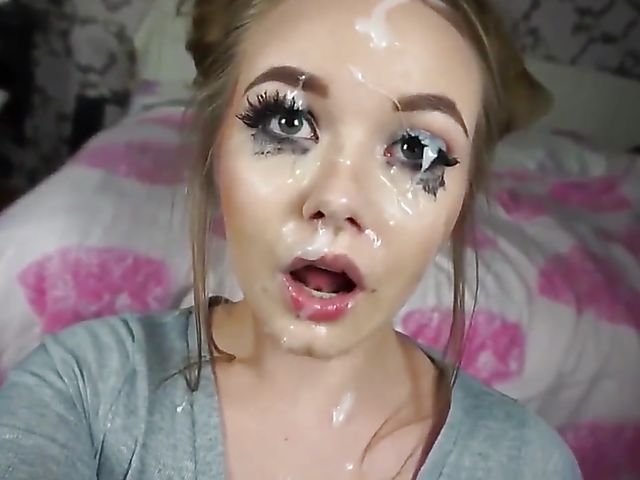 Teen facial compilation with young beautiful girlfriends