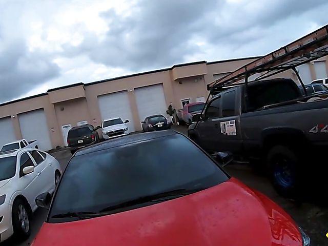 Redhead hairy girl with big boobies Annabel Redd needs him to fix her car and cunt