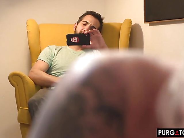 Cuckold husband watches wife Karma RX get rammed