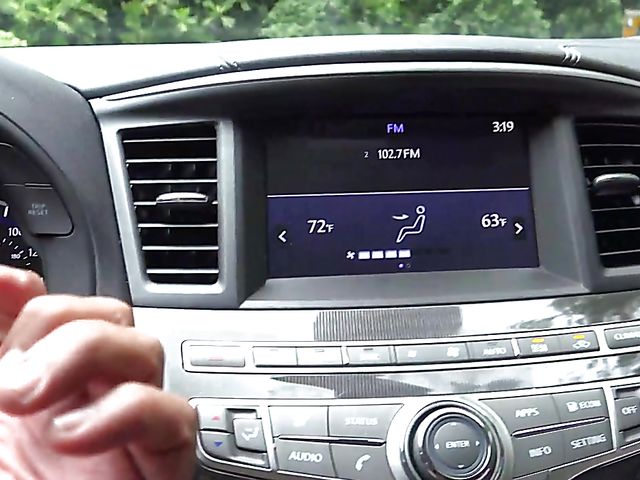 Teen car fingering and flashing in nature with cute GF Melody Marks