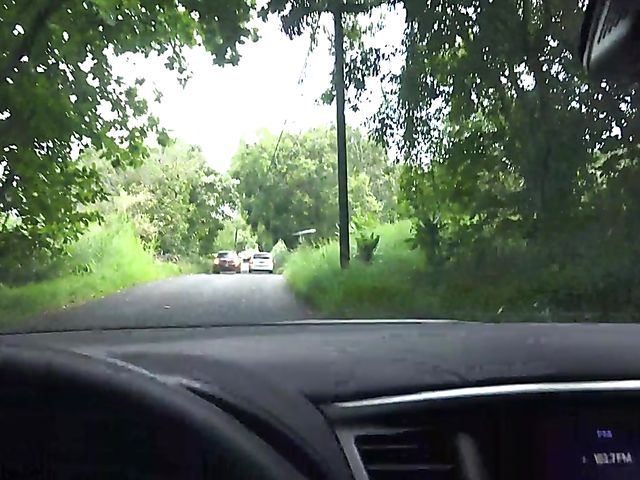 Teen car fingering and flashing in nature with cute GF Melody Marks