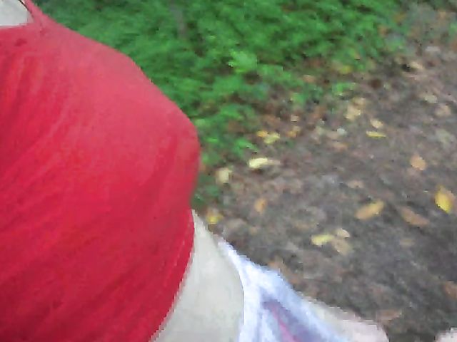 Teen car fingering and flashing in nature with cute GF Melody Marks