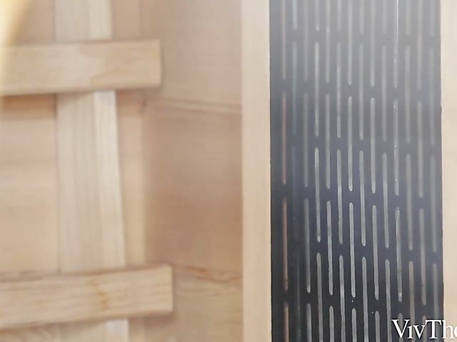 Miss Melissa and Blue Angel lesbian close up pussy licking in the hot tub