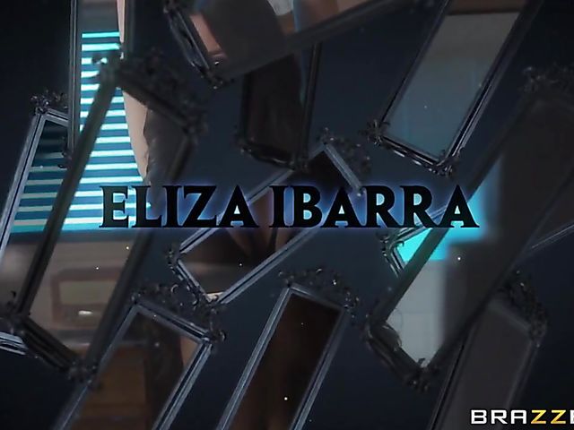 Black sexy lingerie fuck in the middle of the night with Eliza Ibarra