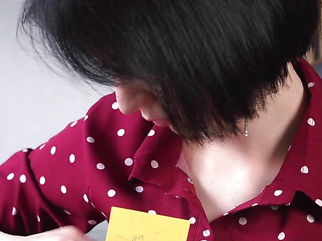 Young teen solo by the window with exotic Naja