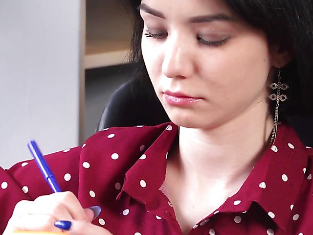 Young teen solo by the window with exotic Naja