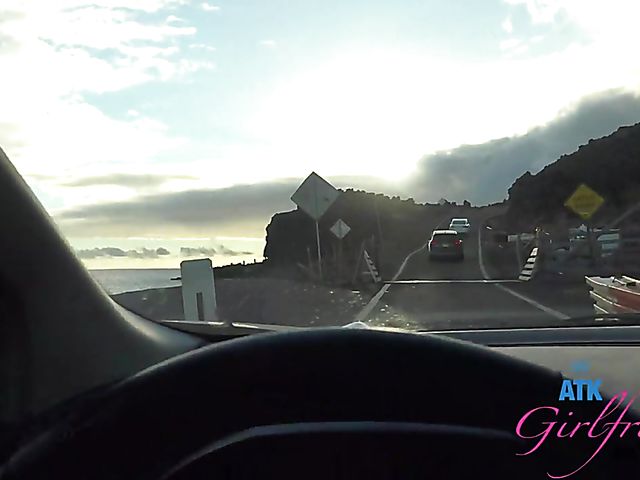 Enjoying naughty Carmen Rae's feet POV