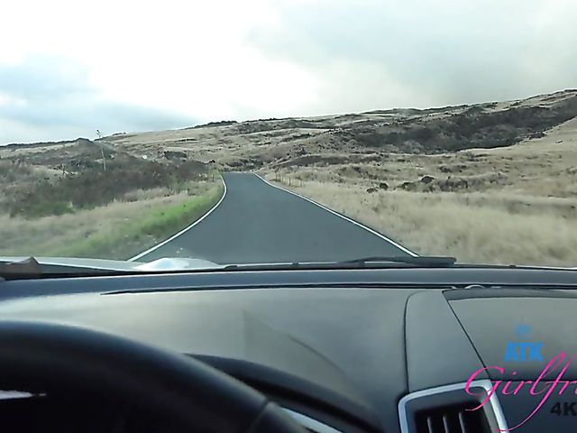 Enjoying naughty Carmen Rae's feet POV