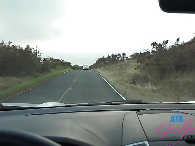 Enjoying naughty Carmen Rae's feet POV