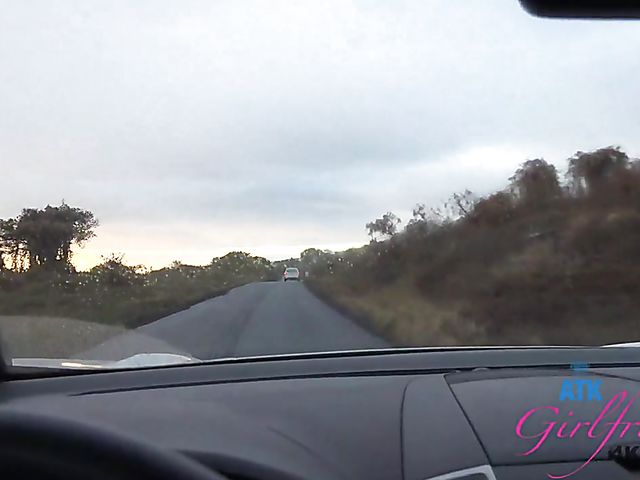 Enjoying naughty Carmen Rae's feet POV