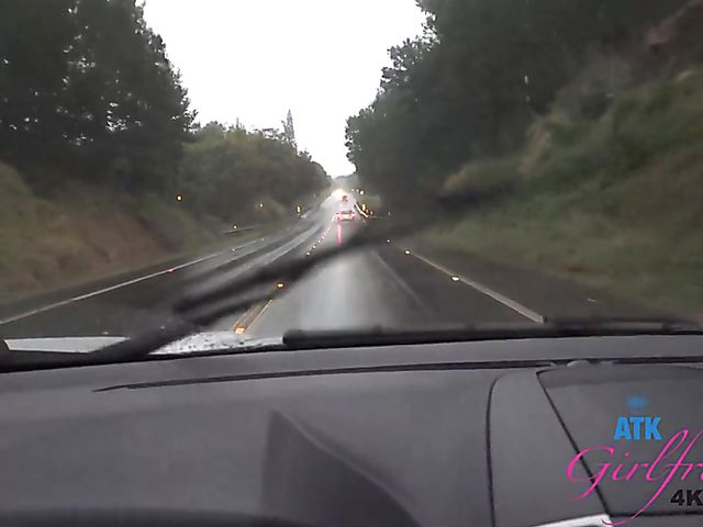 Enjoying naughty Carmen Rae's feet POV