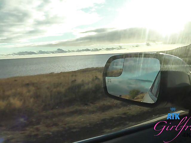 Enjoying naughty Carmen Rae's feet POV