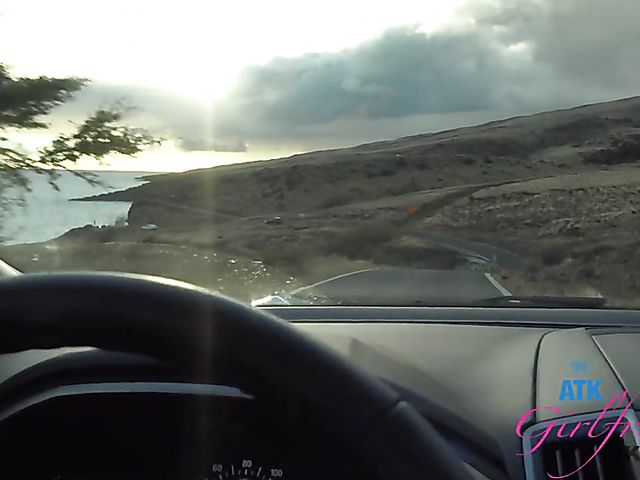 Enjoying naughty Carmen Rae's feet POV