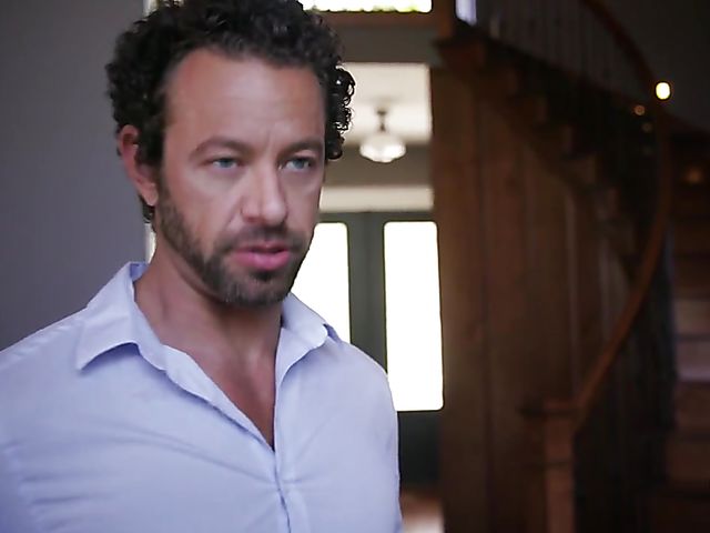 India Summer - MILF doggy style in a pillory with a dirty artist