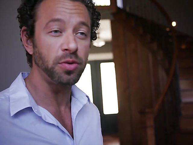 India Summer - MILF doggy style in a pillory with a dirty artist