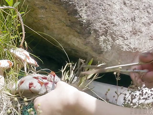 Wild sex outdoors and hallucinations with Bree Daniels and Bella Rolland