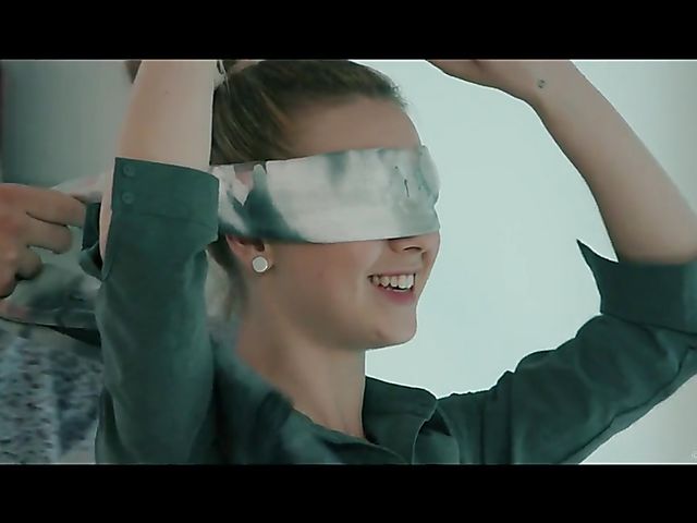The art of sex with blindfolded skinny babe Alecia Fox