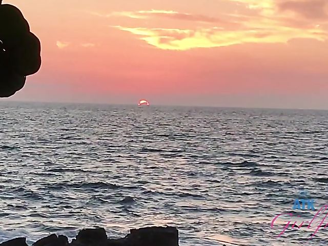 Nudist beach posing and sex by the ocean with Kenzie Reeves