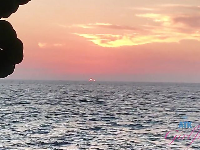 Nudist beach posing and sex by the ocean with Kenzie Reeves