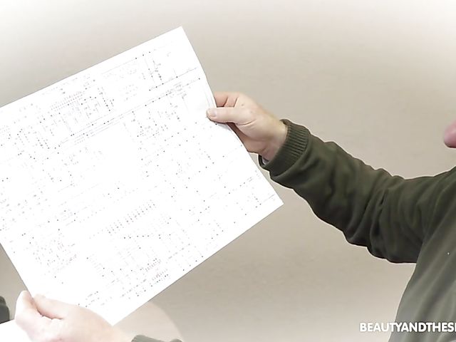 Azure Angel - Beauty and the senior banging by the fire