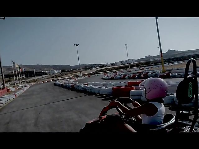 Nancy A and Melody Petite play with lesbian toys on Mykonos