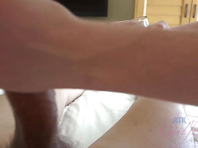 POV blonde with pretty feet Taylor Whyte gets nasty in the hotel room