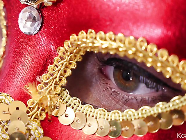 Aika May - Unmasked babe solo with her vibrator