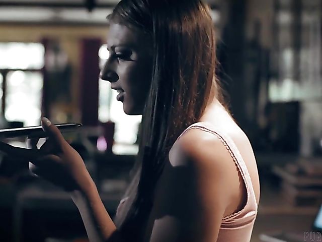 Gia Derza's natural teen body for a mature guy who loves it hard