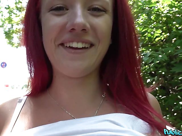 Easy redhead slut Tiffany Love paid for sex