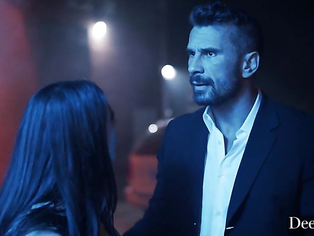 Reverse gangbang in the dark with Angela White, Lena Paul, Alina Lopez & Autumn Falls