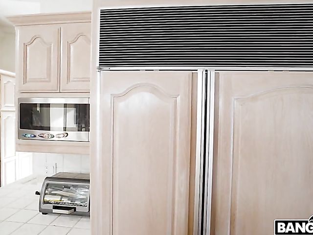 Bridgette B POV with a lucky dude fucking this busty mommy