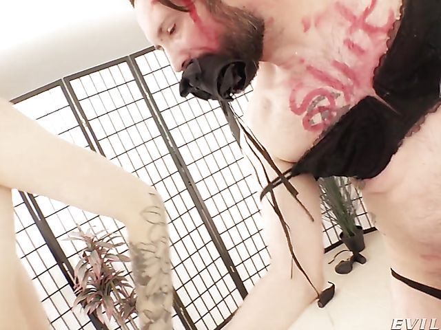 Crazy anal with man in stockings Tommy Pistol and kinky redhead Lola Fae