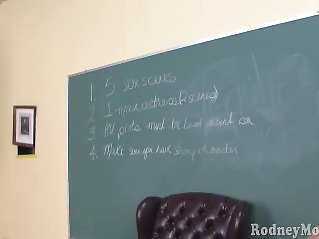 Students and teacher threesome with Kylie G Worthy and Mandy Luxx