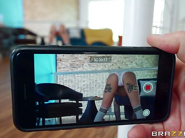 Big tits POV screw with tattooed yoga babe Karma RX