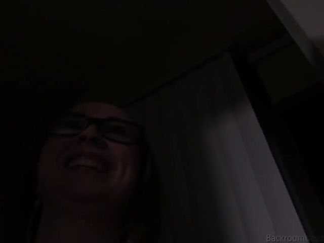 Anal sex casting in the backroom with Nichole