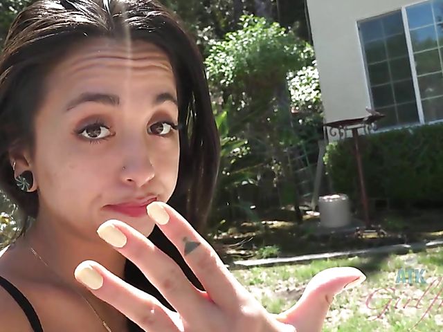 Big-eyed and very cute ATK anal girlfriend Mi Ha Doan gets her exotic ass stuffed