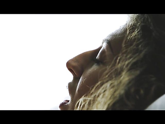 Sex Art lovers banging in bed featuring Emylia Argan