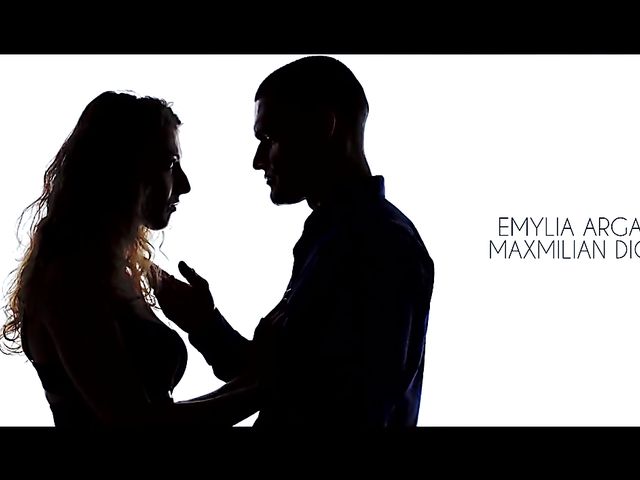 Sex Art lovers banging in bed featuring Emylia Argan