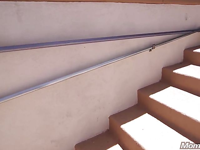 Yoga MILF Sloane gets every hole fucked from your perspective outdoor