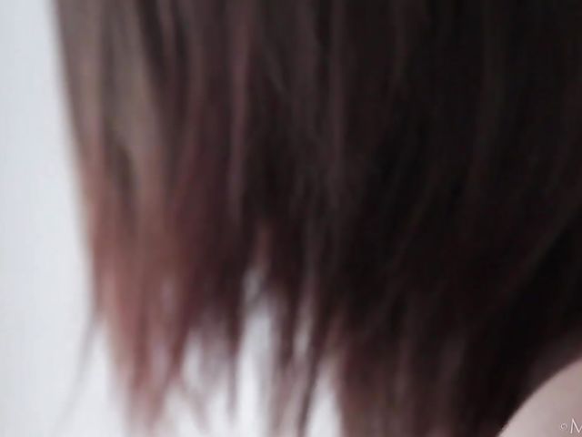 Erotic solo with flawless brunette Alice Wonder