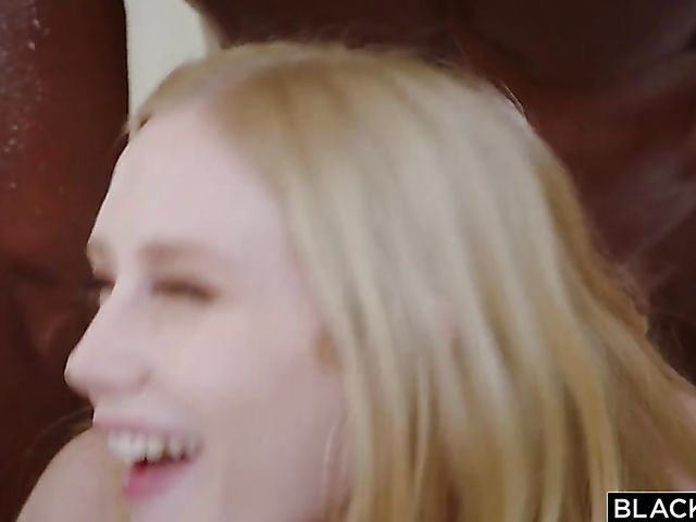 Three white girls Jill Kassidy, Kyler Quinn and Emma Starletto have an interracial foursome