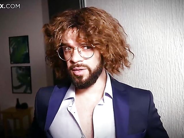 Halloween FFM anal with color hair sluts with lollipops Keoki Star and Leah Meow