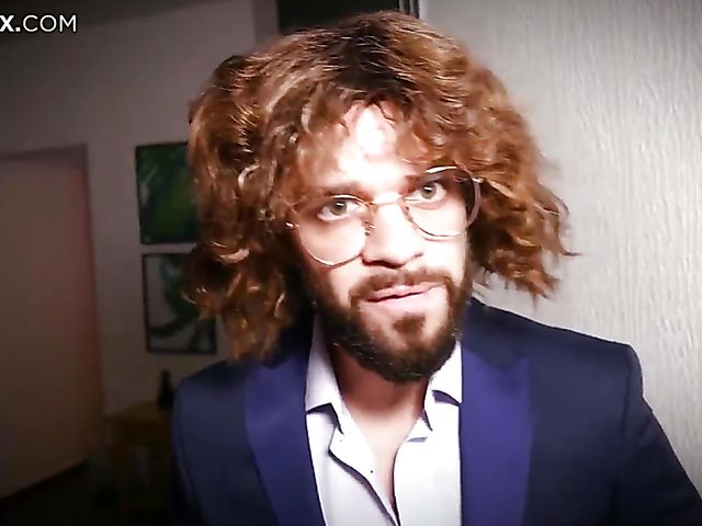 Halloween FFM anal with color hair sluts with lollipops Keoki Star and Leah Meow