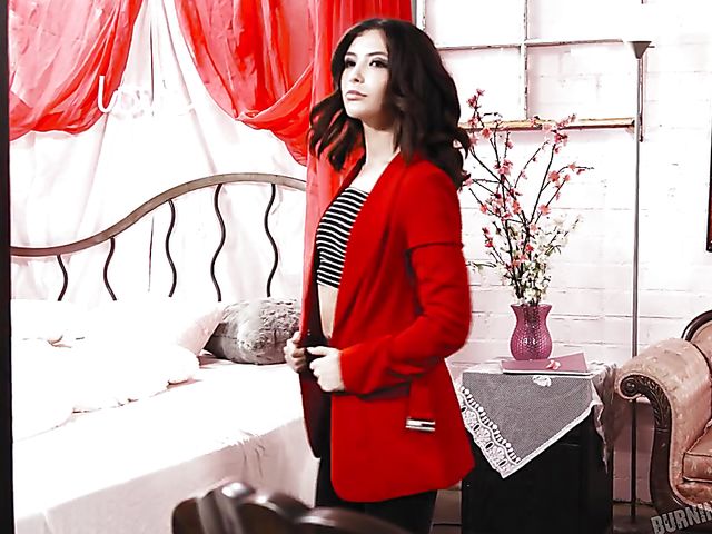 Jane Wilde - Dark haired teen hardcore experience with Tommy Pistol