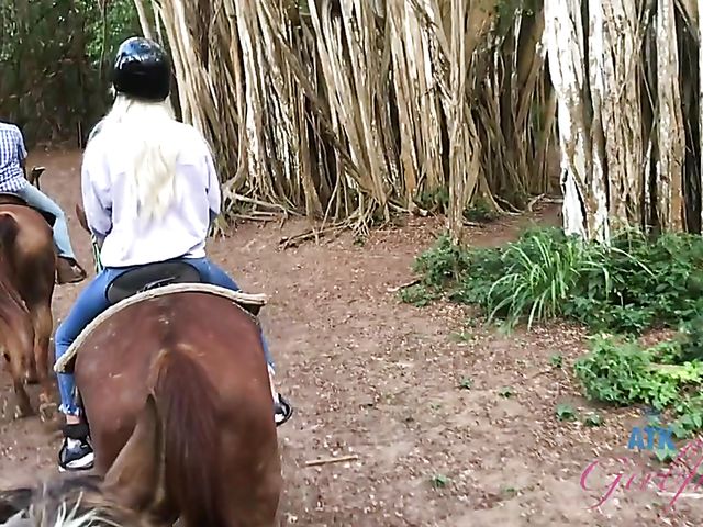 Blonde teen POV in Hawaii featuring Elsa Jean